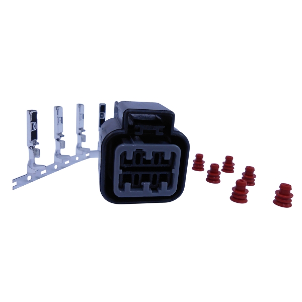 Conector 6 Vias ETE4961 Bico Injetor HR, Sonata - Cód.5945