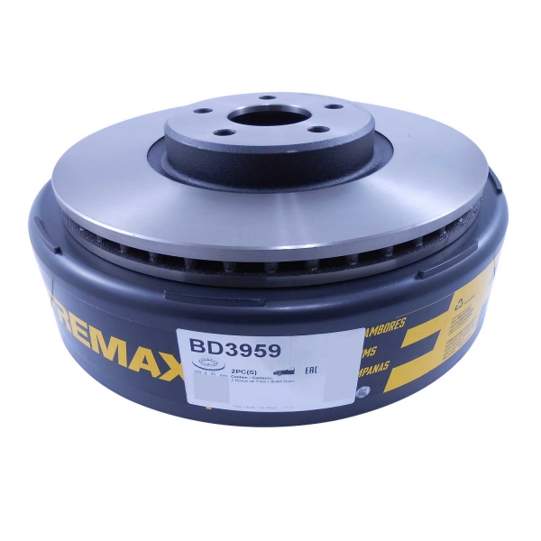 Kit Disco de Freio BD3959 Diant. Volvo V40 - Cód.6506