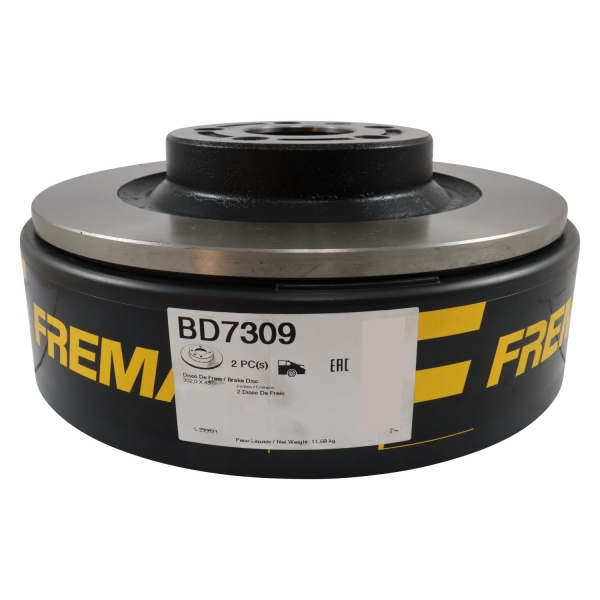 Kit Disco de Freio BD7309 Tras. Volvo XC60 2.0 - Cód.7584