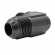 Niple Cotovelo Alumínio 3/8NPT x 10AN - Cód.7801