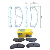 Pastilha Freio Diant. Jurid HQJ2058A Ford Ranger - Cód.4307