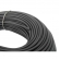 Espaguete Liso Leiplast 6mm / 100m Preto - Cód.309