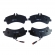 Pastilha de Freio Tras. Jurid HQJ2322A Sprinter 515 Cód.4303