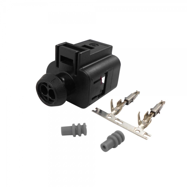 Conector Elétrico 2 Vias Fêmea ETE6798 - Cód.7428