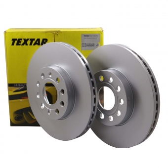 Kit Disco Freio Textar 92120805 Diant. Audi A3 - Cód.13121