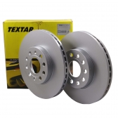 Kit Disco Freio Textar 92120805 Diant. Audi A3 - Cód.13121