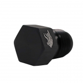 Tampão de Alumínio 3AN Macho Preto - Cód.8344