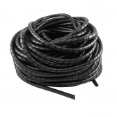 Organizador Espiral Hellermann Tyton Preto 5/8 - Cód.7385