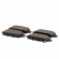 Pastilha de Freio Tras. Ferodo HQF2306A GM Cruze - Cód.8734