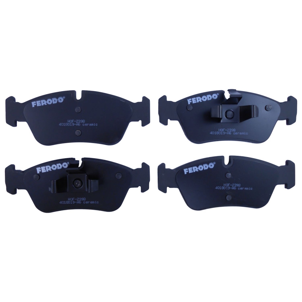 Pastilha Diant. Ferodo HQF2398 BMW 318i, 320i - Cód.4443