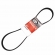 Correia Micro-V Gates 6PK1113 Audi A3 2.0 TFSi - Cód.5440