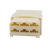 Conector Elétrico 6 vias ETE7506 com Terminais - Cód.10541