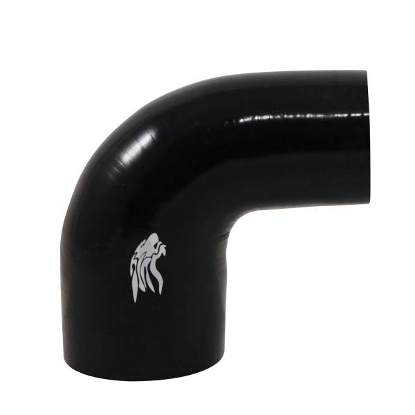 Curva Silicone Preto Pressurização 90º X 2 1/2\\\