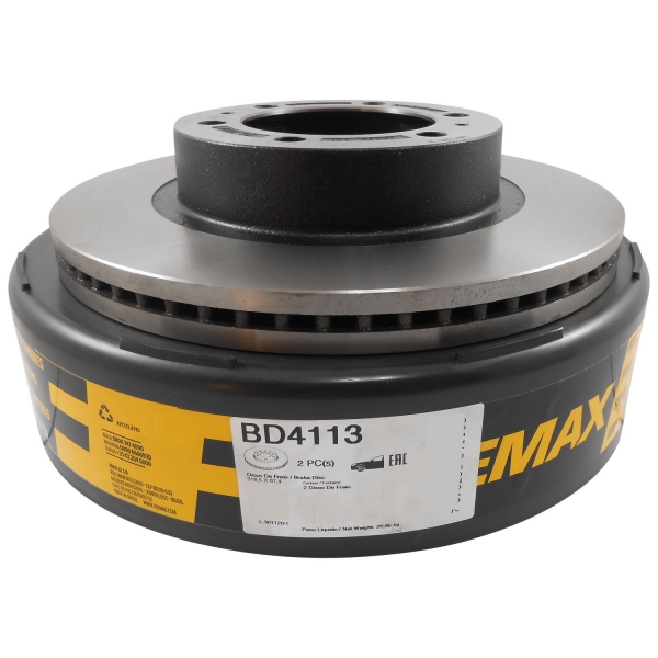 Kit Disco de Freio BD4113 Diant. Toyota Hilux - Cód.3735