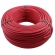 Cabo Flex. Automotivo 25.00mm Vermelho - Cód.7635
