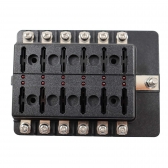 Caixa de Fusível Universal Acrilico 12 Vias - Cód.7791