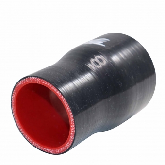 Mangote de Silicone Preto Redução 2 1/2\\\" x 2\\\" - Cód.1359