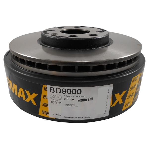 Kit Disco de Freio BD9000 Diant. GM Corsa, Meriva - Cód.4435