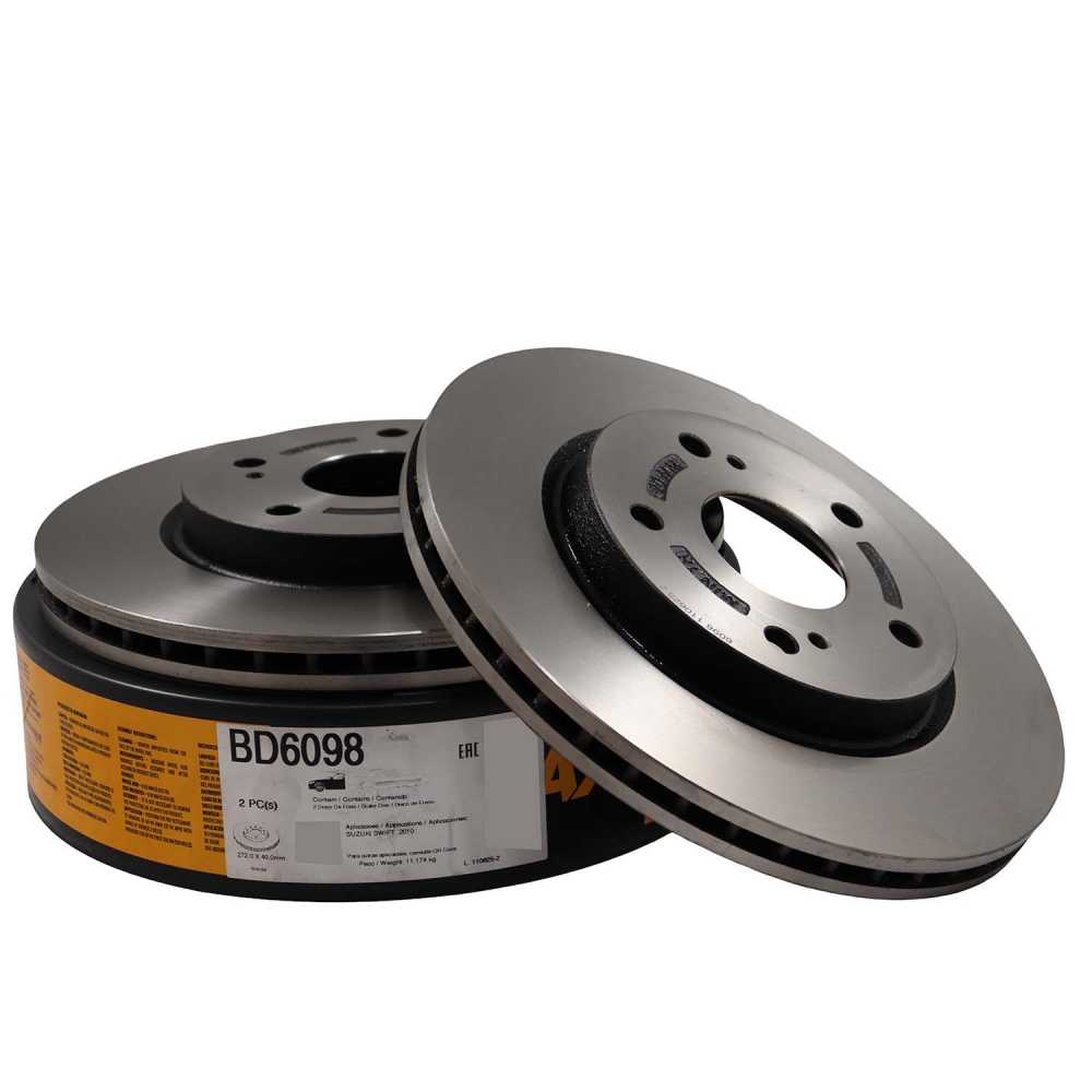 Kit Disco de Freio BD6098 Diant. Suzuki Swift - Cód.13048