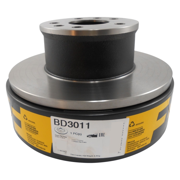 Kit Disco de Freio BD3011 Diant. VW Kombi - Cód.5023