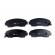 Pastilha de Freio Diant. Jurid HQJ2335A Honda CR-V -Cód.4311
