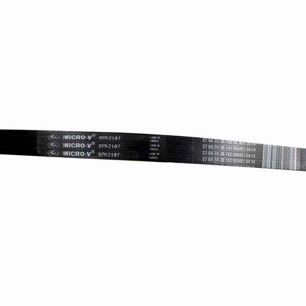 Correia Micro-V Gates 6PK2187 Ford Focus 2.0 16V - Cód.11731