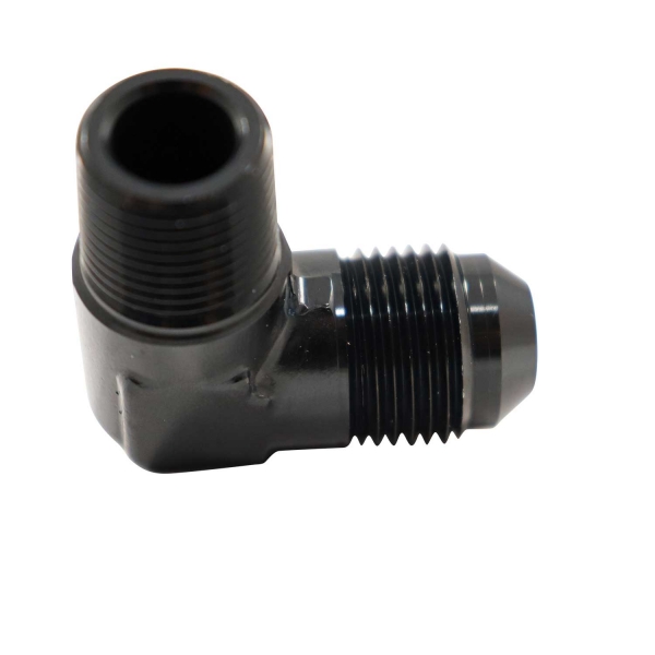 Niple Cotovelo Alumínio 3/8NPT x 8AN - Cód.7800