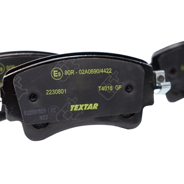 Pastilha de Freio Tras. Textar 2230801 Audi A4 - Cód.10862