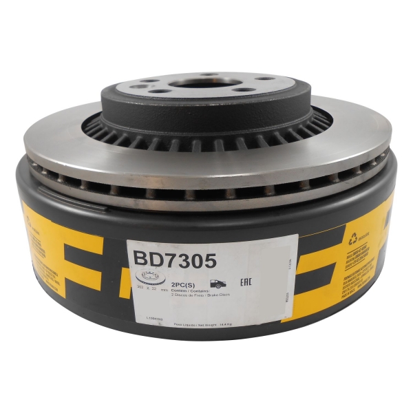 Kit Disco de Freio BD7305 Tras. Volvo XC60 - Cód.5384