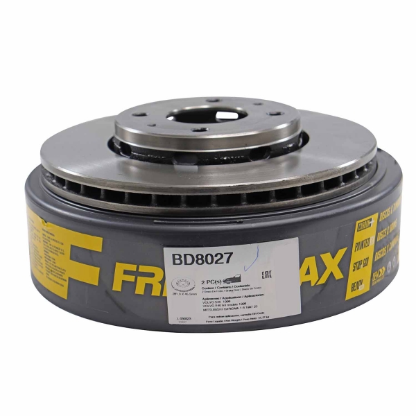 Kit Disco de Freio BD8027 Diant. Volvo V40, S40 - Cód.10178