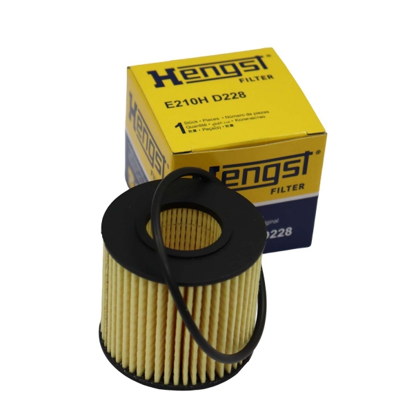 Filtro de Óleo Hengst E210H D228 Corolla, Prius - Cód.9762