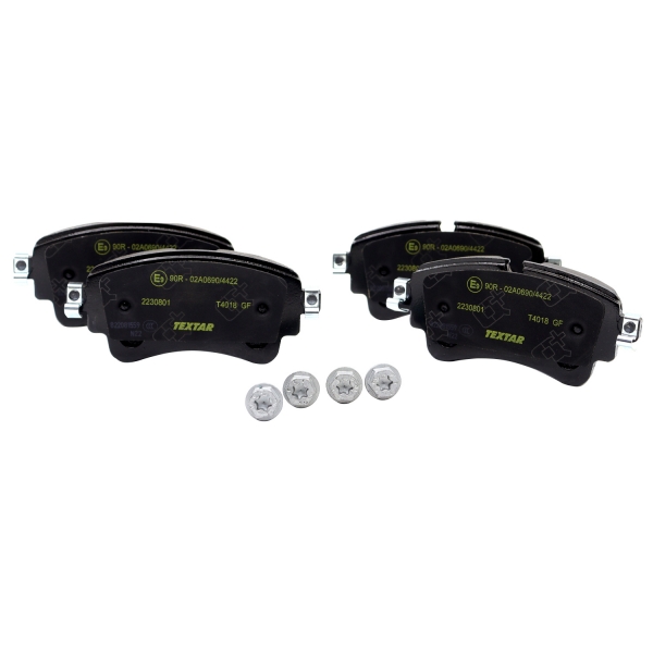Pastilha de Freio Tras. Textar 2230801 Audi A4 - Cód.10862