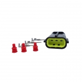 Conector Elétrico 3 Vias ETE8887 Sensor TPS GM - Cód.6015