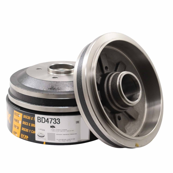 Kit Tambor de Freio BD4733 Tras. Citroen C3 - Cód.12657