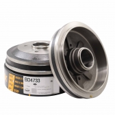 Kit Tambor de Freio BD4733 Tras. Citroen C3 - Cód.12657