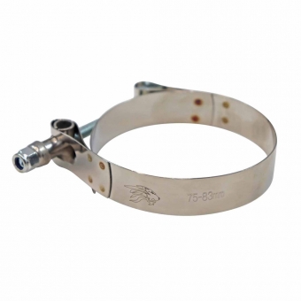 Abraçadeira Tucho 100% Inox T-Clamp Mangotes 2 3/4 - Cód.723