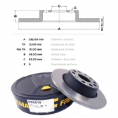 Kit Disco de Freio BD5619 Tras. VW Golf, Tiguan - Cód.5485
