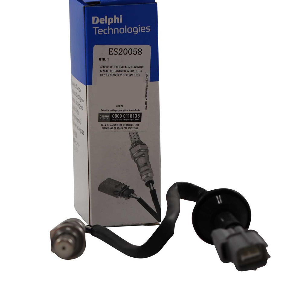 Sonda Lambda Delphi ES20058 Honda Civic 1.7 16V - Cód.8544