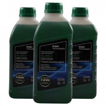 Kit 3 Aditivos Radiador Delphi Inorgânico RL10011 - Cód.8485