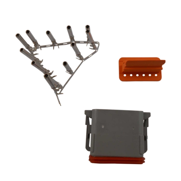 Conector Elétrico Fêmea 12 Vias Deutsch DT06-12SA - Cód.6934