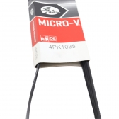 Correia Micro-V Gates 4PK1038 Ford Ranger 2.8 - Cód.10358