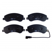 Pastilha de Freio Dianteiro Jurid HQJ2261A Transit- Cód.2858