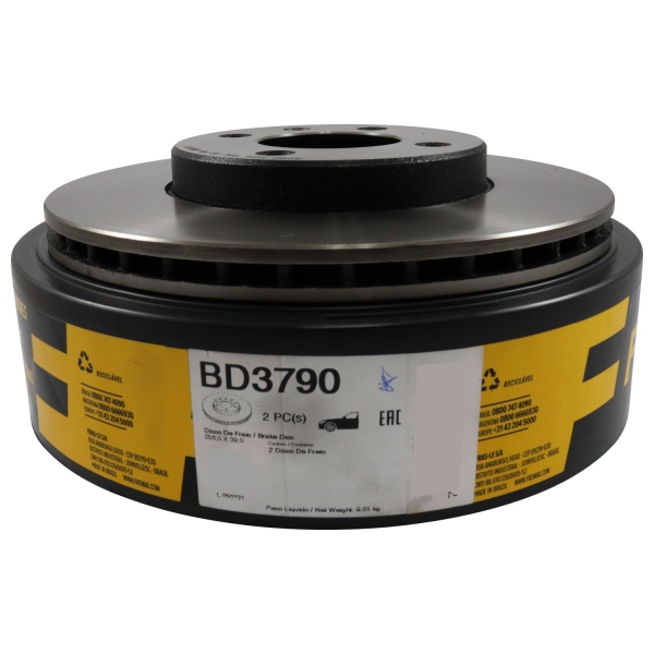 Kit Disco de Freio BD3790 Diant. VW Passat, Gol - Cód.5057