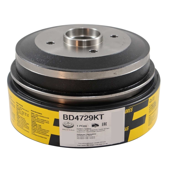 Kit Tambor de Freio BD4729KT Tras. Peugeot 208 - Cód.7899