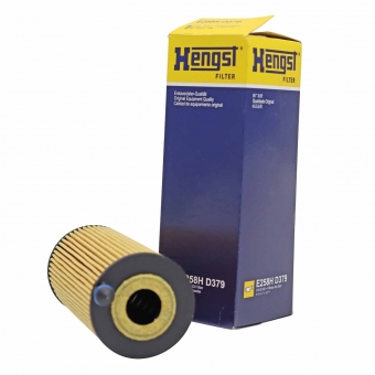 Filtro de Óleo Hengst E258H D379 BMW X3, X4 - Cód.11934