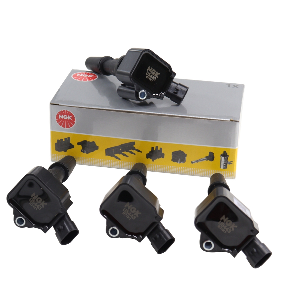 Jogo 4 Bobinas Ignição NGK U5443 Argo, Cronos 1.3- Cód.10896