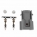 Conector Elétrico ETE4297 Bico Injetor Polo, Up - Cód.6654