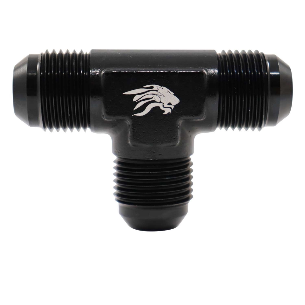 Conexão T de Alumínio 10AN Aeroquip All Black - Cód.7806