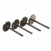 Kit com 4 Válvulas Forjadas em Inox de 41mm - Cód.11387