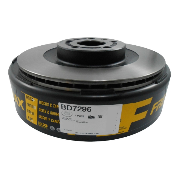 Kit Disco de Freio BD7296 Tras. Volvo XC90 - Cód.7116